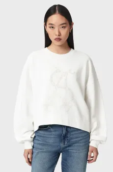 Женский белый свитшот REFLEX LILA Белый S AllSaints W048JF