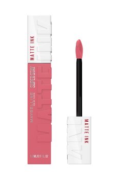 Стойкая жидкая матовая помада для губ Maybelline New York Super Stay Matte Ink, 180 Revolutionary, 5 мл