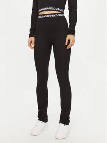 Karl Lagerfeld Jeans Легінси A1W10060 Чорний Slim Fit Karl Lagerfeld Jeans Легінси A1W10060 Чорний Slim Fit