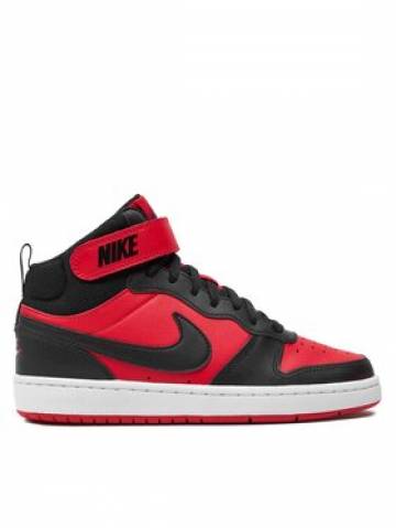 Nike Снікерcи Court Borough Mid 2 (Gs) CD7782 602 Чорний Nike Снікерcи Court Borough Mid 2 (Gs) CD7782 602 Чорний