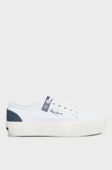 Женские белые кеды OTTIS W SUN Белый 37 Pepe Jeans PLS31456