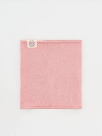 Reserved - GIRLS` MUFFLER - пастельний рожевий - 743DM-03X Reserved - GIRLS` MUFFLER - пастельний рожевий - 743DM-03X