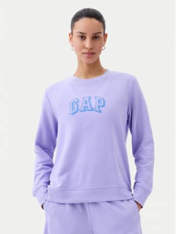 Gap Світшот 885586-02 Фіолетовий Regular Fit Gap Світшот 885586-02 Фіолетовий Regular Fit