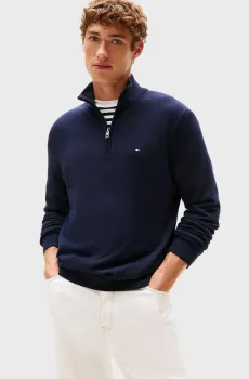 Мужская темно-синяя кофта ESSENTIAL Синий 3XL Tommy Hilfiger MW0MW37331