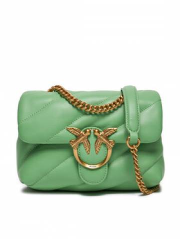 Pinko Сумка Love Puff Mini Cl PE 24 PLTT 100039 A0F2 Зелений Pinko Сумка Love Puff Mini Cl PE 24 PLTT 100039 A0F2 Зелений