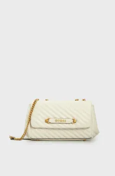 Женская белая сумка Белый ONESIZE Guess HWQB9495210