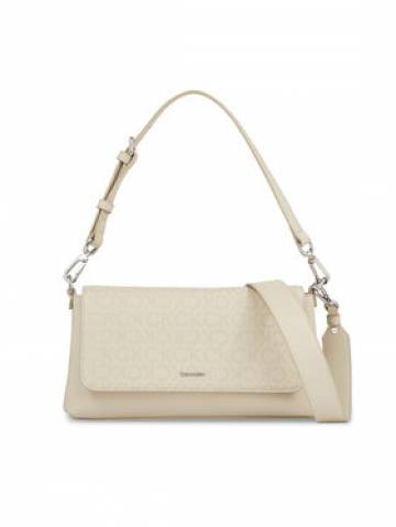 Calvin Klein Сумка Ck Must Shoulder Bag_Epi Mono K60K611762 Écru Calvin Klein Сумка Ck Must Shoulder Bag_Epi Mono K60K611762 Écru