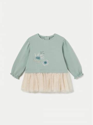 Mayoral Повсякденна сукня 2919 Зелений Regular Fit Mayoral Повсякденна сукня 2919 Зелений Regular Fit