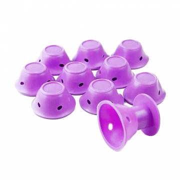 Бигуди для волос Cosmo Shop Hair Magic Curler фиолетовые, диаметр 20 мм, 10 шт (CS708V) Бигуди для волос Cosmo Shop Hair Magic Curler фиолетовые, диаметр 20 мм, 10 шт (CS708V)