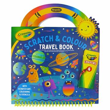 Книга для творчості Crayola Космос (22933-B) Книга для творчості Crayola Космос (22933-B)