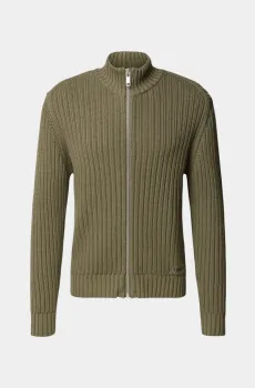 Мужской оливковый кардиган Оливковый M HUGO 10490