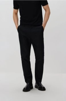 Reserved - Картаті штани-чиноси - чорний - RH028-99X