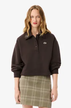 Женская коричневая толстовка. Коричневый 34 Lacoste SF5275SKB