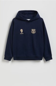 Reserved - Худі FC Barcelona Lewandowski - темно-синій - 904FJ-59X