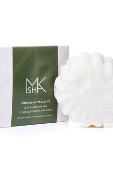 Уценка! Твердый шампунь Maksham для поврежденных волос, 60 г