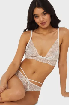 Женский белый бюстгальтер с мягкой треугольной чашкой INDOMPTEE Белый 75C Etam 6543545