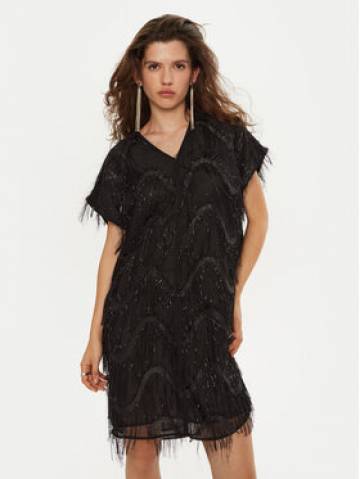 Bruuns Bazaar Коктейльна сукня Nellat BBW4197 Чорний Loose Fit Bruuns Bazaar Коктейльна сукня Nellat BBW4197 Чорний Loose Fit