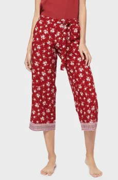 Женские красные брюки 3/4 KATE Красный L Etam 6509007