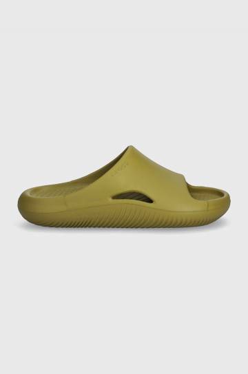 Шлепанцы Crocs Mellow Recovery Slide цвет зелёный 208392 Шлепанцы Crocs Mellow Recovery Slide цвет зелёный 208392