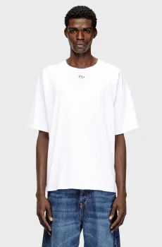 Мужская белая футболка MAGLIETTA Белый S Diesel A20049 0NIAX