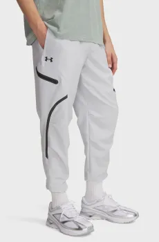 Мужские светло-серые спортивные брюки UA Unstoppable Cargo Pant Серый XXL Under Armour 1390256-014
