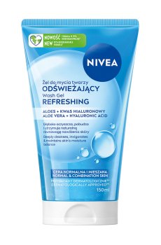 Освежающий гель для умывания NIVEA для нормальной и комбинированной кожи, 150 мл