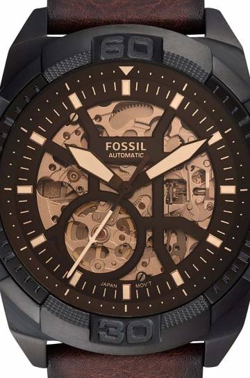 Часы Fossil мужской цвет чёрный Часы Fossil мужской цвет чёрный