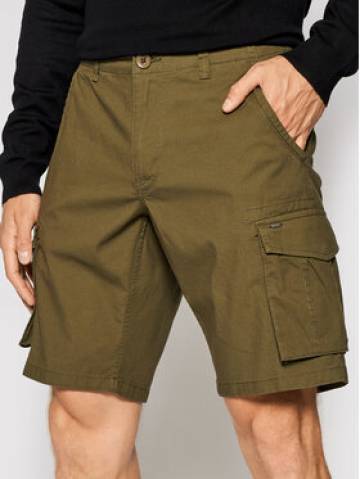 Only & Sons Шорти з тканини Mike 22019487 Зелений Regular Fit Only & Sons Шорти з тканини Mike 22019487 Зелений Regular Fit