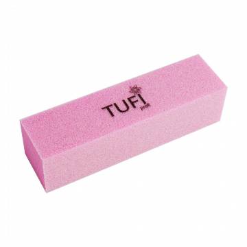 Баф для ногтей Tufi Profi Premium брусок 150/150 грит, розовый (0122160) Баф для ногтей Tufi Profi Premium брусок 150/150 грит, розовый (0122160)