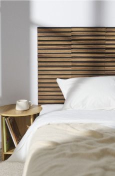 Настінні ламелі, набір з 2 штук - бежевий