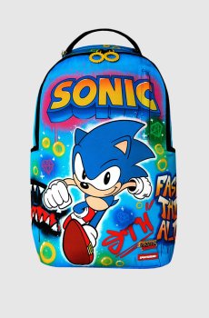 Детский синий рюкзак SONIC ON THE RUN 91