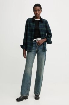 Хлопковая рубашка Miss Sixty