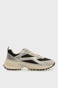 Женские кроссовки HIKE RUN CKSTRIPE Разноцветный 39 Calvin Klein HW0HW03140