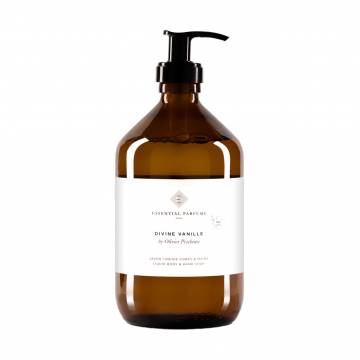 Парфюмированное жидкое мыло для рук и тела Essential Parfums Divine Vanille Body and Hand Soap унисекс, 500 мл Парфюмированное жидкое мыло для рук и тела Essential Parfums Divine Vanille Body and Hand Soap унисекс, 500 мл