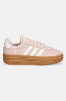 Замшевые кроссовки adidas VL Court Bold
