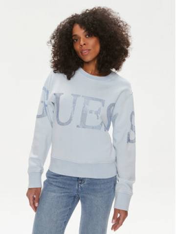 Guess Світшот Vintage Logo W4GQ10 KC8I0 Голубий Relaxed Fit Guess Світшот Vintage Logo W4GQ10 KC8I0 Голубий Relaxed Fit