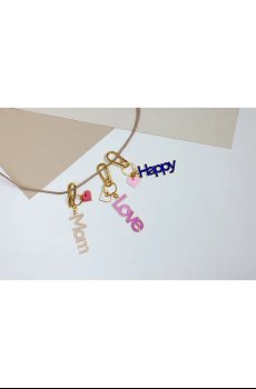 Брелок Design Letters Key ring & Bag tag