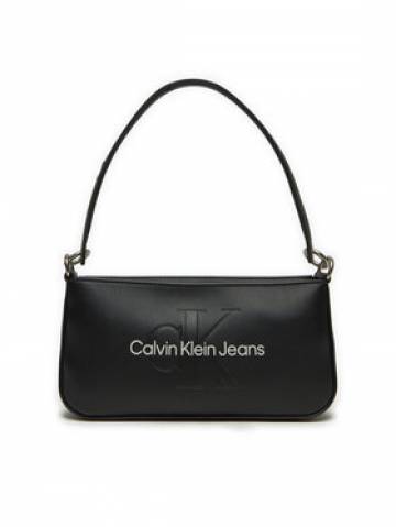 Calvin Klein Jeans Сумка Sculpted Shoulder Pouch25 Mono K60K610679 Чорний Calvin Klein Jeans Сумка Sculpted Shoulder Pouch25 Mono K60K610679 Чорний