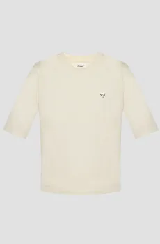 Женская белая футболка Белый M Guess V4BI21.I3Z14;G6K5
