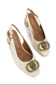 Кожаные туфли Kurt Geiger London Chelsea Block Slingback