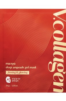 Гидрогелевая маска для лица Manyo V.Collagen Deep Ampoule Gel Mask, 34 г