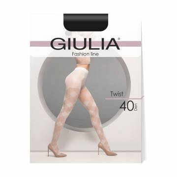 Колготки женские Giulia Twist с шортиками, 40 DEN (2), Crema, размер 4 Колготки женские Giulia Twist с шортиками, 40 DEN (2), Crema, размер 4