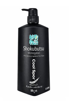 Мужской крем-гель для душа Shokubutsu Monogatari Men Cool Sport Shower Cream, 500 мл