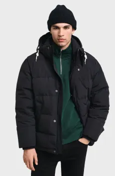 Мужской черный пуховик HEAVY DOWN JACKET Черный S Gant 7006465