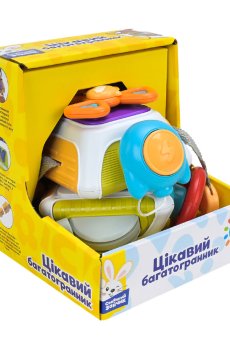 Детская игрушка погремушка Країна іграшок Солнечный зайчик Занимательный многогранник, от 1.5 года (PL-724-77)