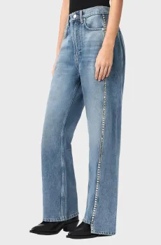 Женские синие джинсы FRANKIE Синий 26 AllSaints W055EE