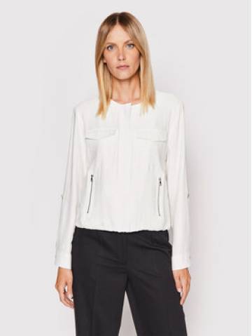 DKNY Демісезонна куртка P2RCTB41 Білий Regular Fit DKNY Демісезонна куртка P2RCTB41 Білий Regular Fit