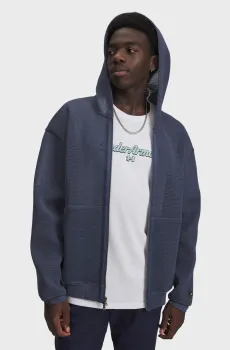 Мужской серый худи SU Mesh Hoodie Серый XL Under Armour 6010984-044