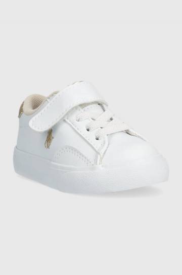 Детские кроссовки Polo Ralph Lauren цвет белый Детские кроссовки Polo Ralph Lauren цвет белый