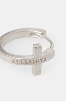 Серебряная серьга AllSaints